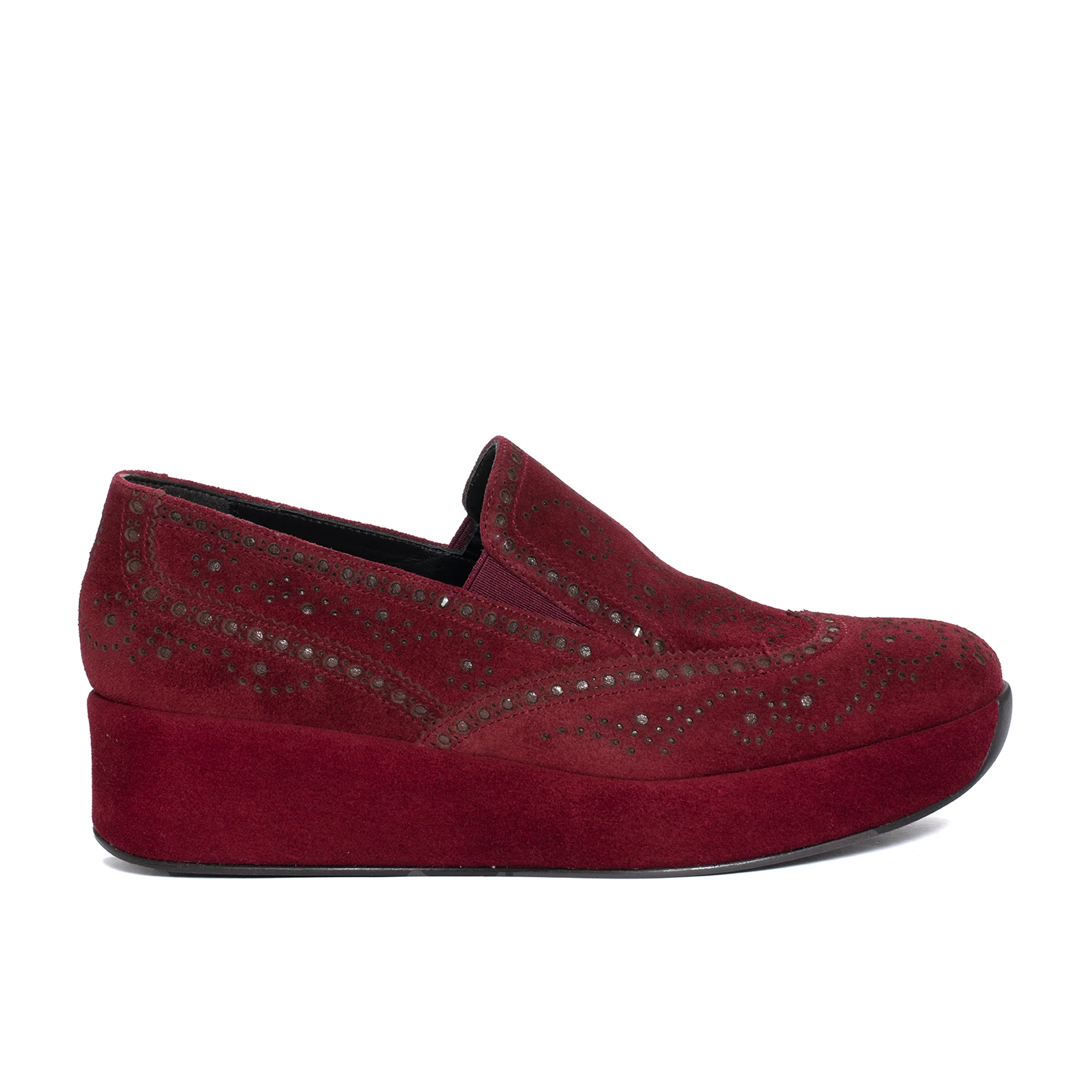 MOCASIN CERTIER VELOUR PRUGNA - Imagen 2