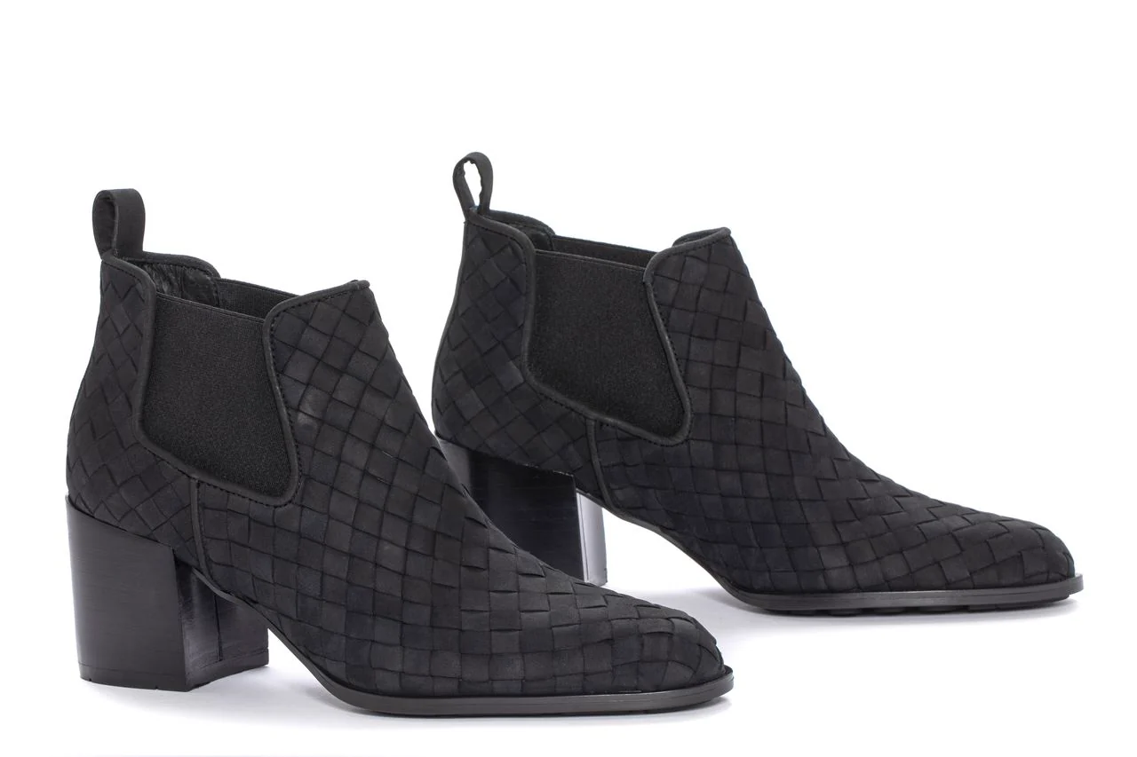BOTIN TACON MEGHAN ANTE NEGRO 8MM - Imagen 3