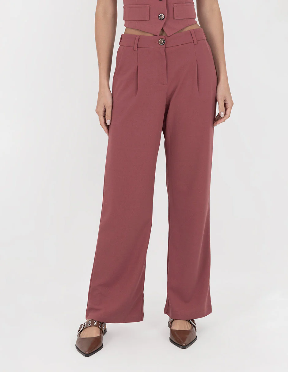 Pantalón de vestir rosa (Conjunto) - Imagen 6