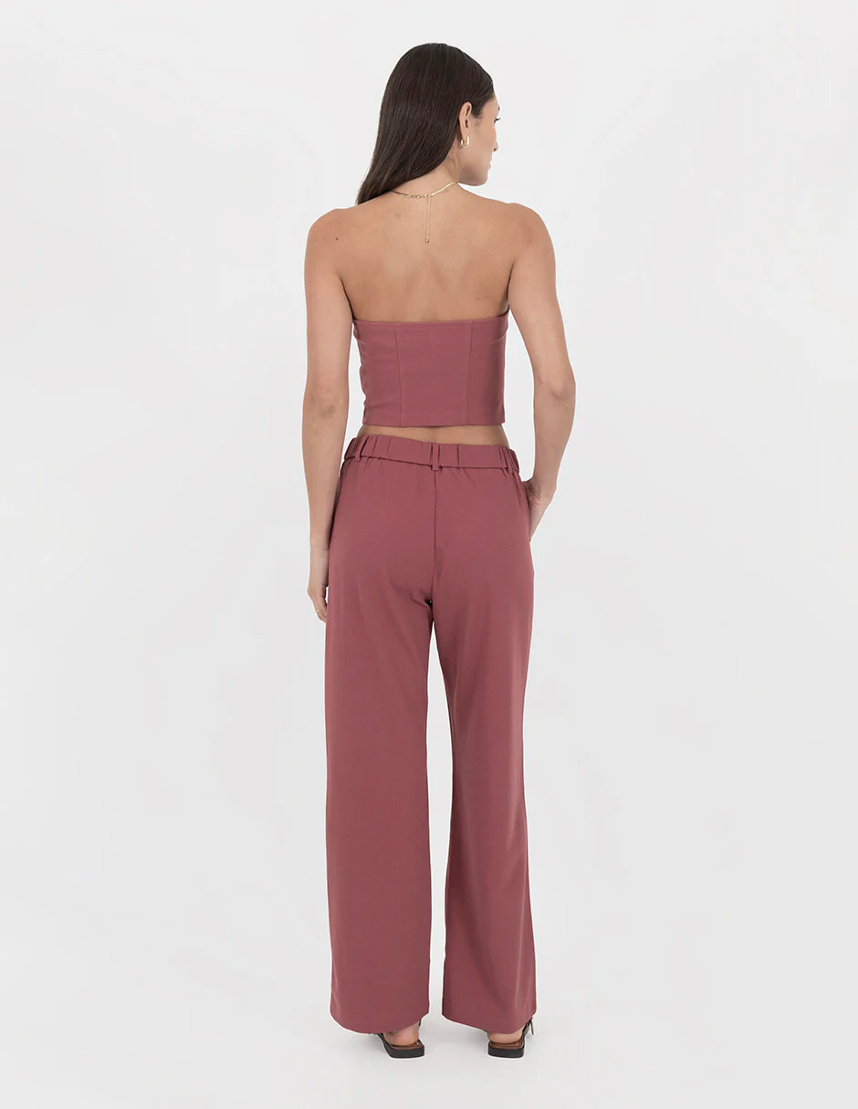 Pantalón de vestir rosa (Conjunto) - Imagen 3