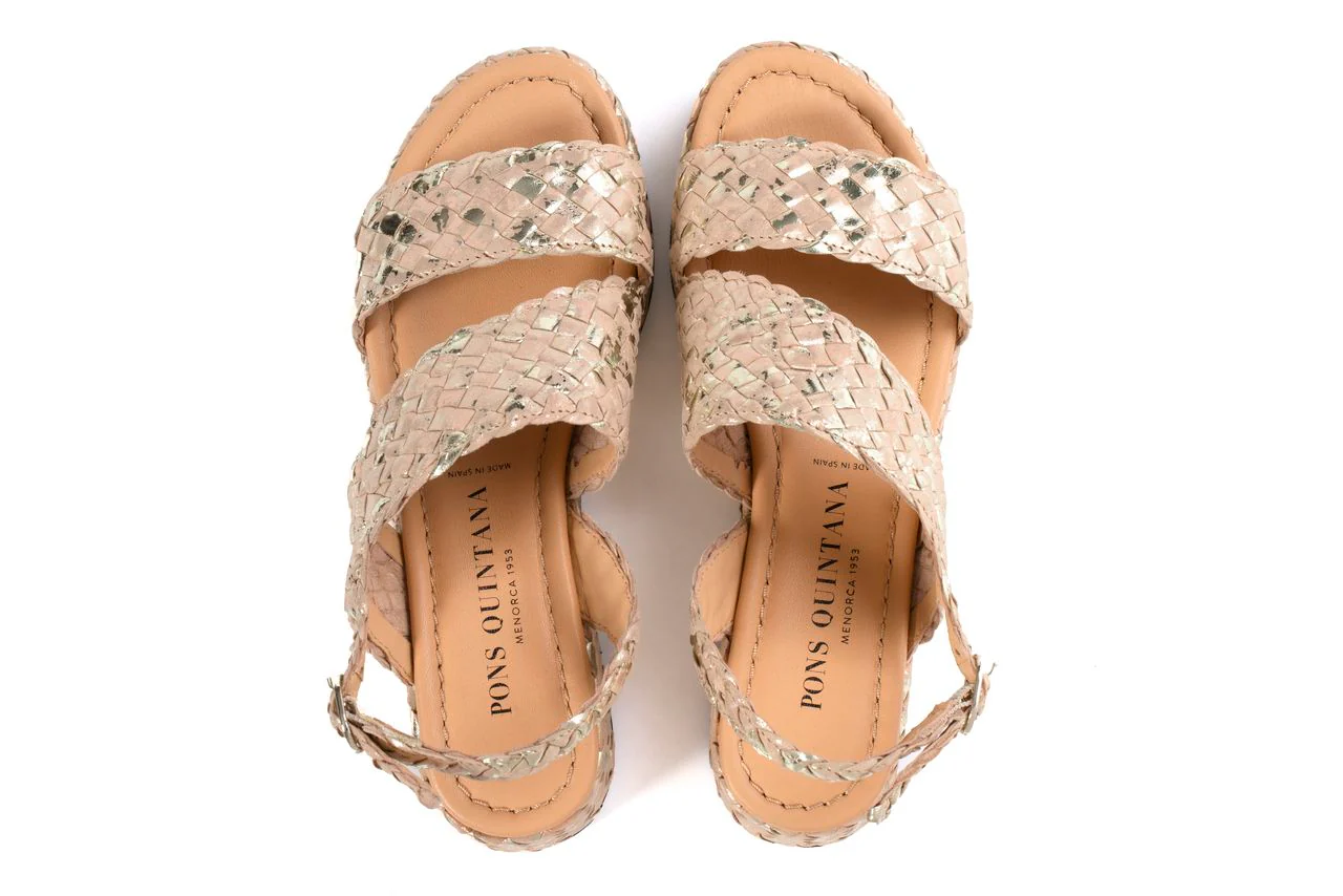 SANDALIA PLATAFORMA FORLI IVORY - Imagen 5