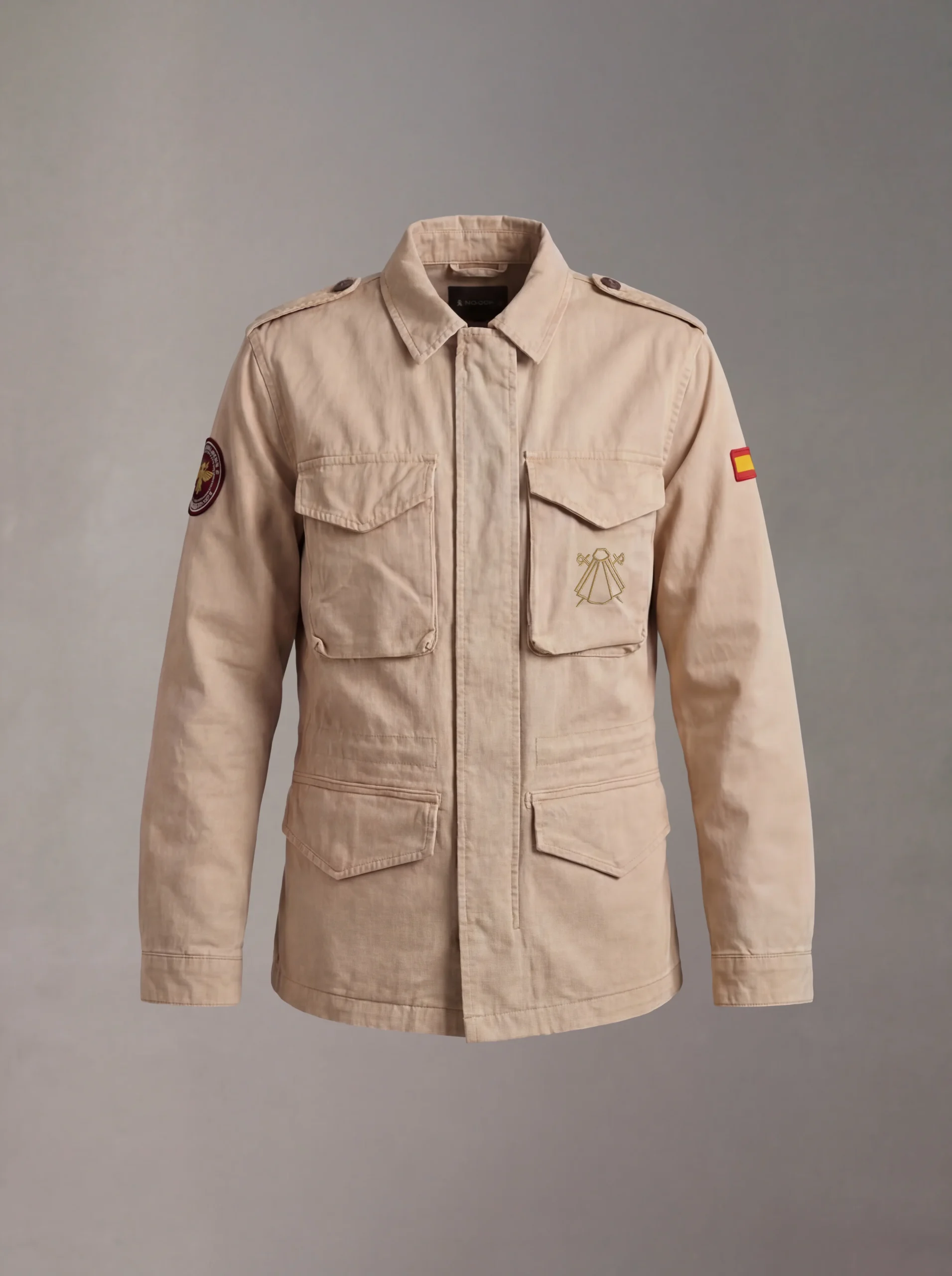 Chaqueta Sahariana Arena Mujer - Imagen 3
