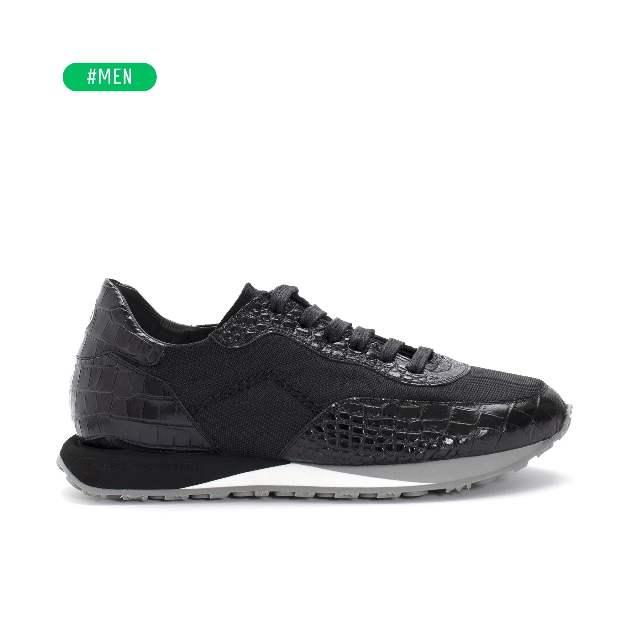 SNEAKER RUNNER COCCO NEGRO - Imagen 2