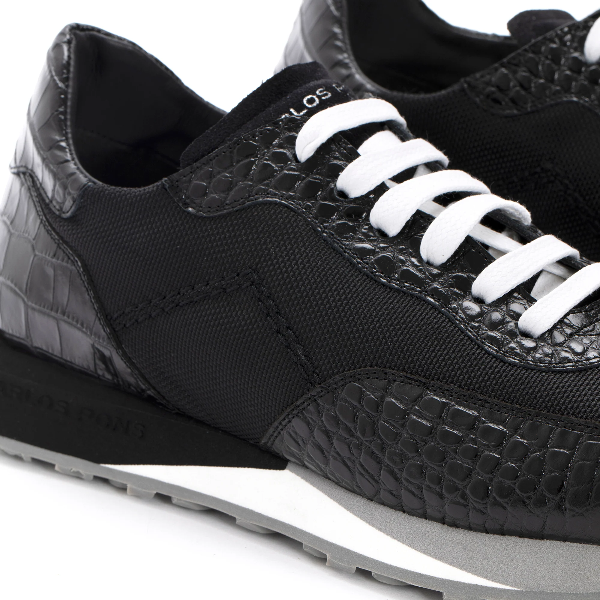 SNEAKER RUNNER COCCO NEGRO - Imagen 6