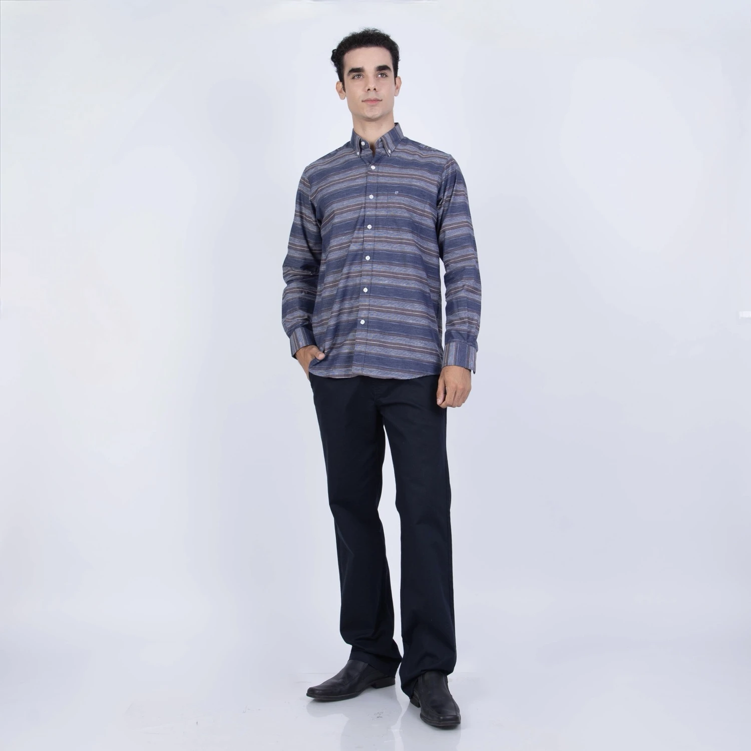 Camisa ML Etiqueta Azul PC-61616CA - Imagen 6