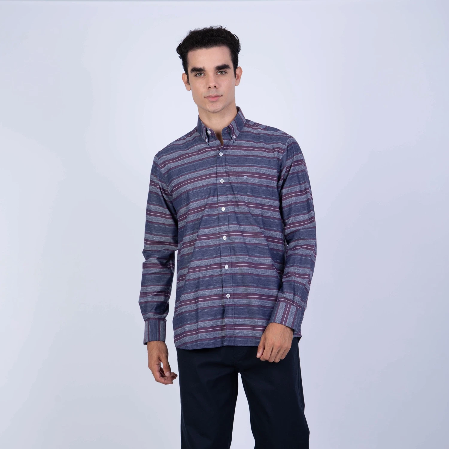 Camisa ML Etiqueta Azul PC-61616CA - Imagen 9