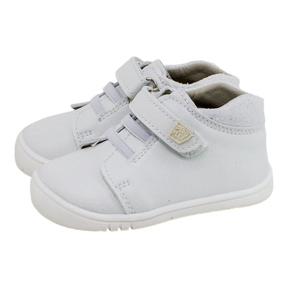 Bota infantil vegana blanco PIRUFLEX - Imagen 2