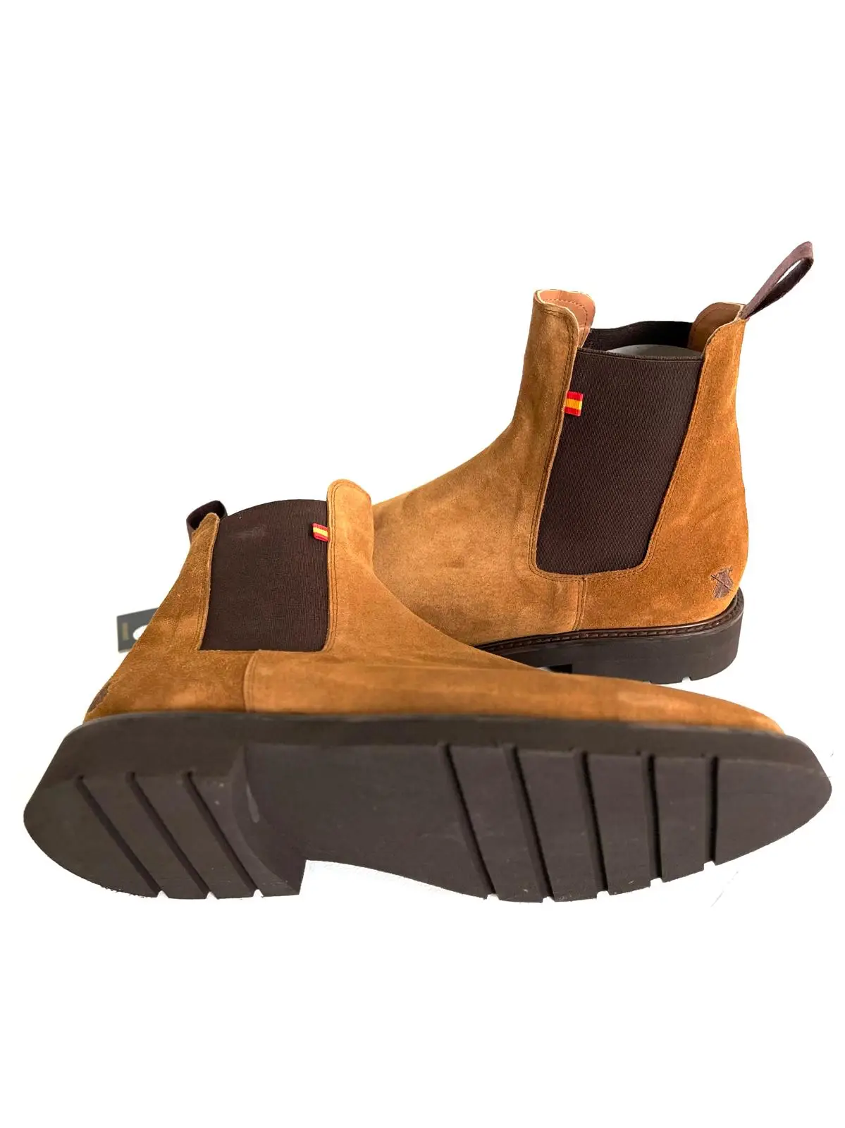Botines Nobuck Cognac Suela Eva Hombre - Imagen 6