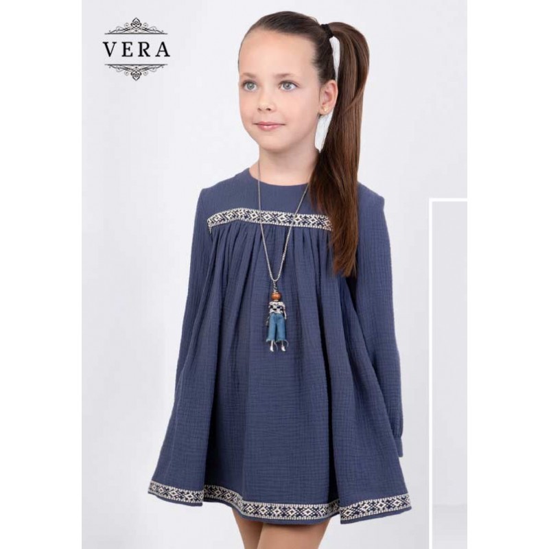 Vestido Doble Gasa con Detalles - Imagen 2