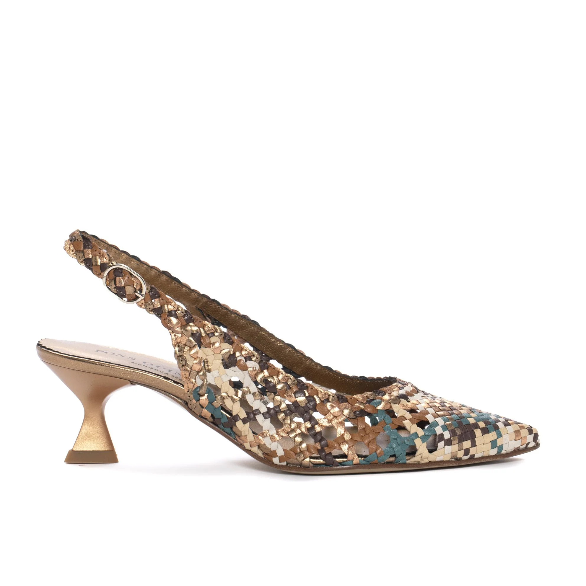 SANDALIA TACON CAROL METAL VBW - Imagen 2